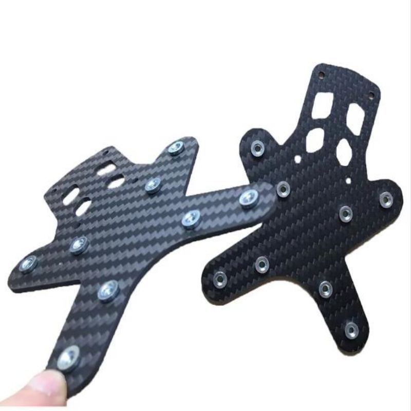 Tùy chỉnh các bộ phận phụ tùng UAV bằng sợi carbon Xử lý các bộ phận gia công CNC cho UAV Drone OEM